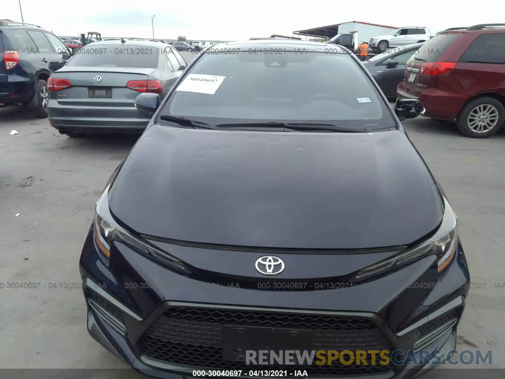 6 Photograph of a damaged car JTDP4MCEXMJ056531 TOYOTA COROLLA 2021