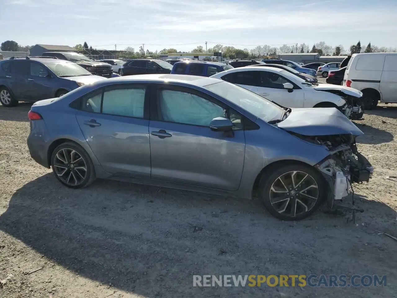 4 Photograph of a damaged car JTDP4MCEXMJ080540 TOYOTA COROLLA 2021