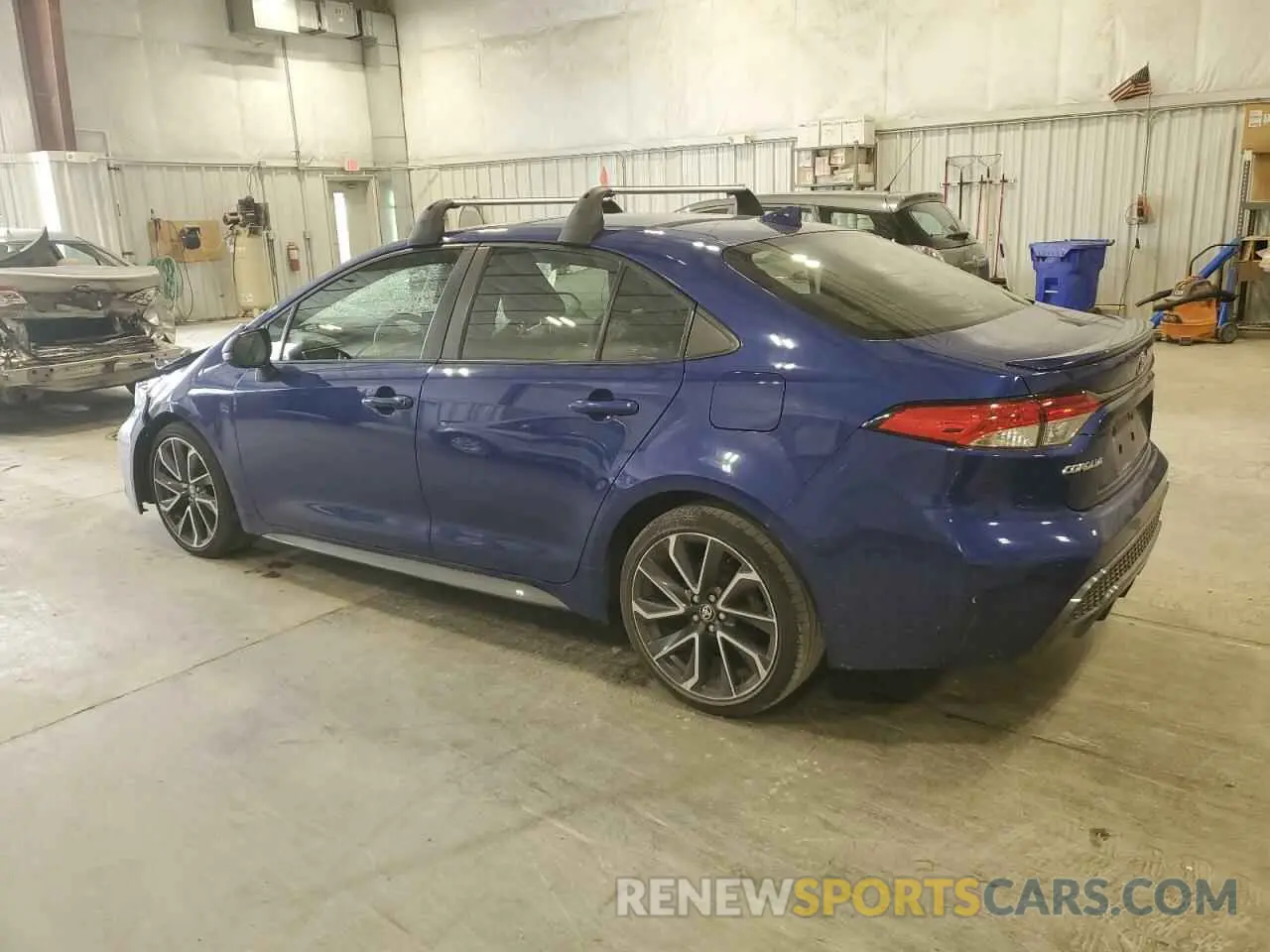 2 Photograph of a damaged car JTDS4MCE0MJ053938 TOYOTA COROLLA 2021