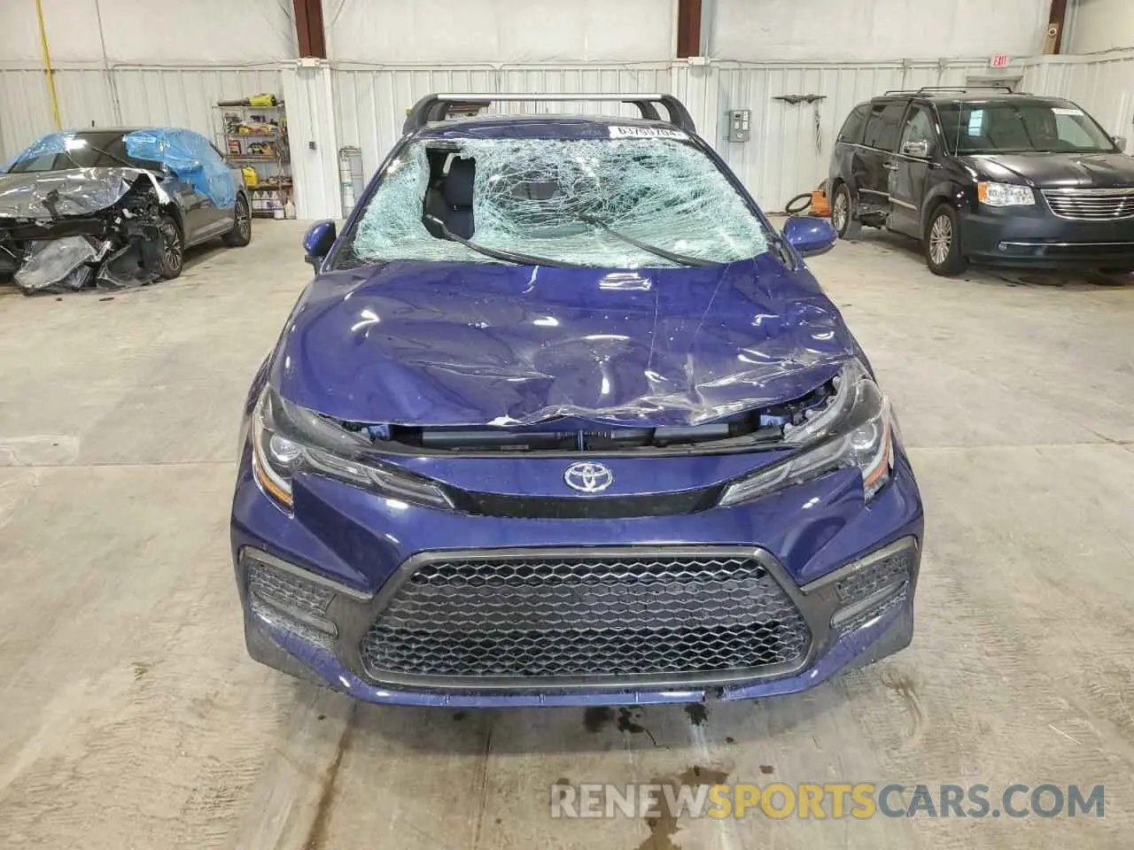 5 Photograph of a damaged car JTDS4MCE0MJ053938 TOYOTA COROLLA 2021