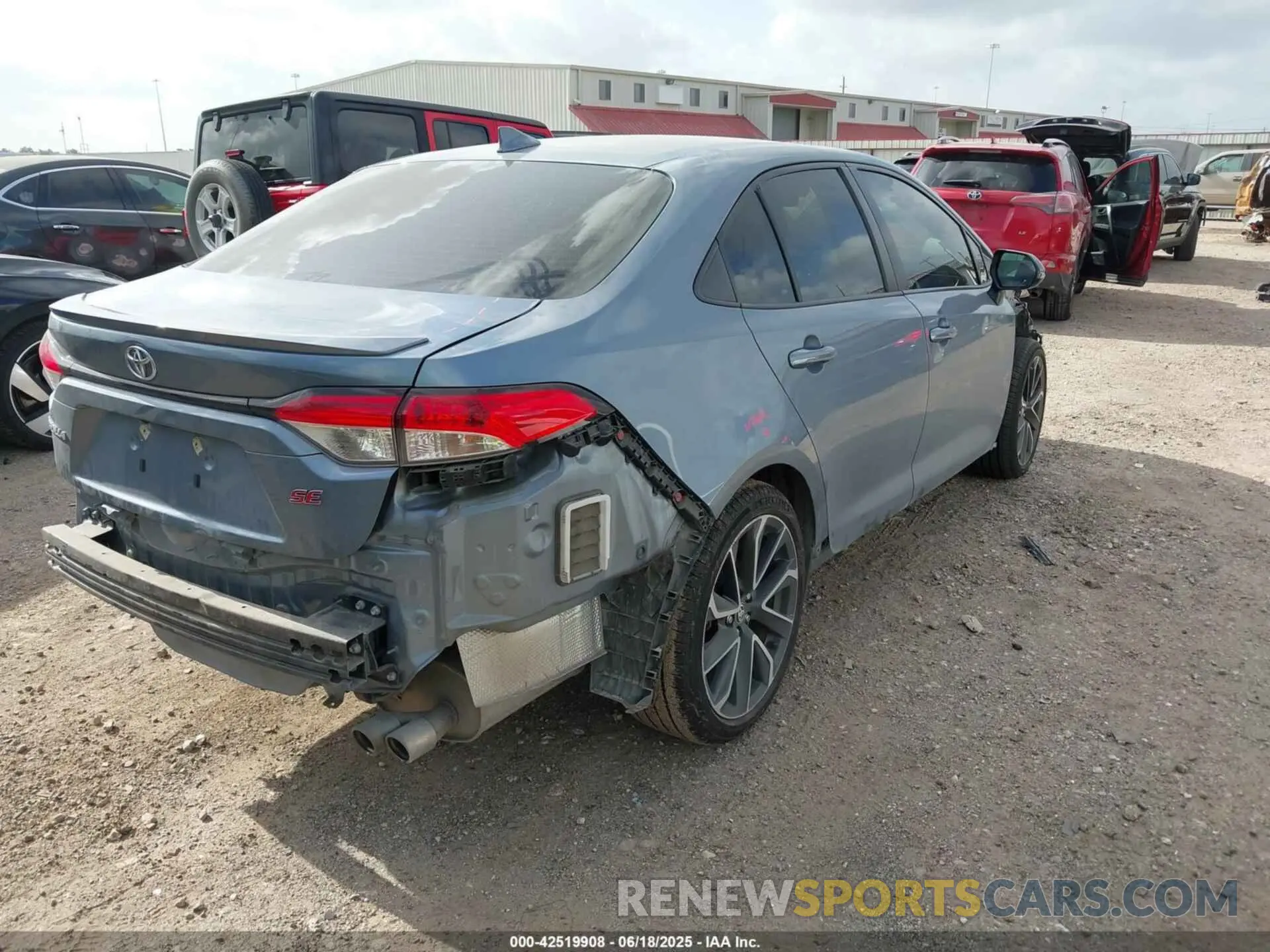 4 Photograph of a damaged car JTDS4MCE0MJ062946 TOYOTA COROLLA 2021