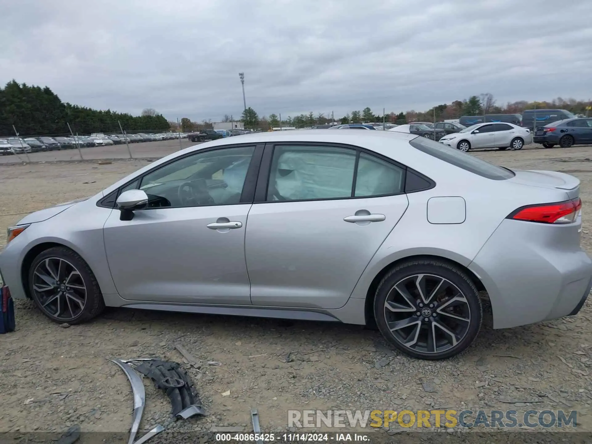 14 Photograph of a damaged car JTDS4MCE0MJ064809 TOYOTA COROLLA 2021