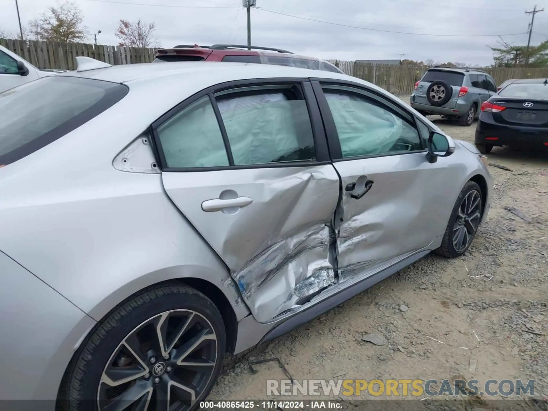 6 Photograph of a damaged car JTDS4MCE0MJ064809 TOYOTA COROLLA 2021