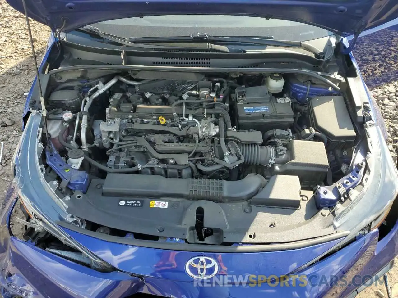 11 Photograph of a damaged car JTDS4MCE0MJ066737 TOYOTA COROLLA 2021