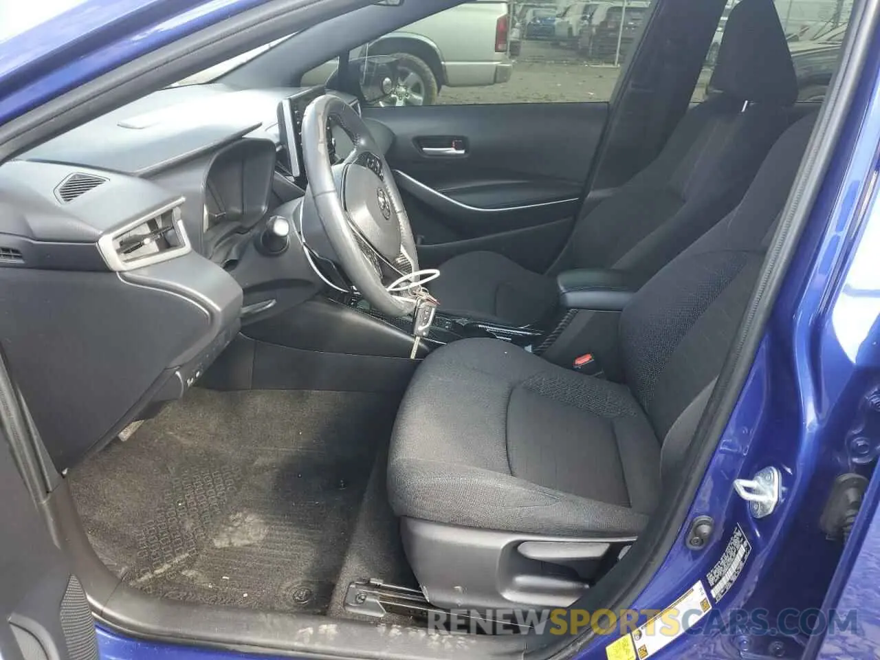 7 Photograph of a damaged car JTDS4MCE0MJ066737 TOYOTA COROLLA 2021