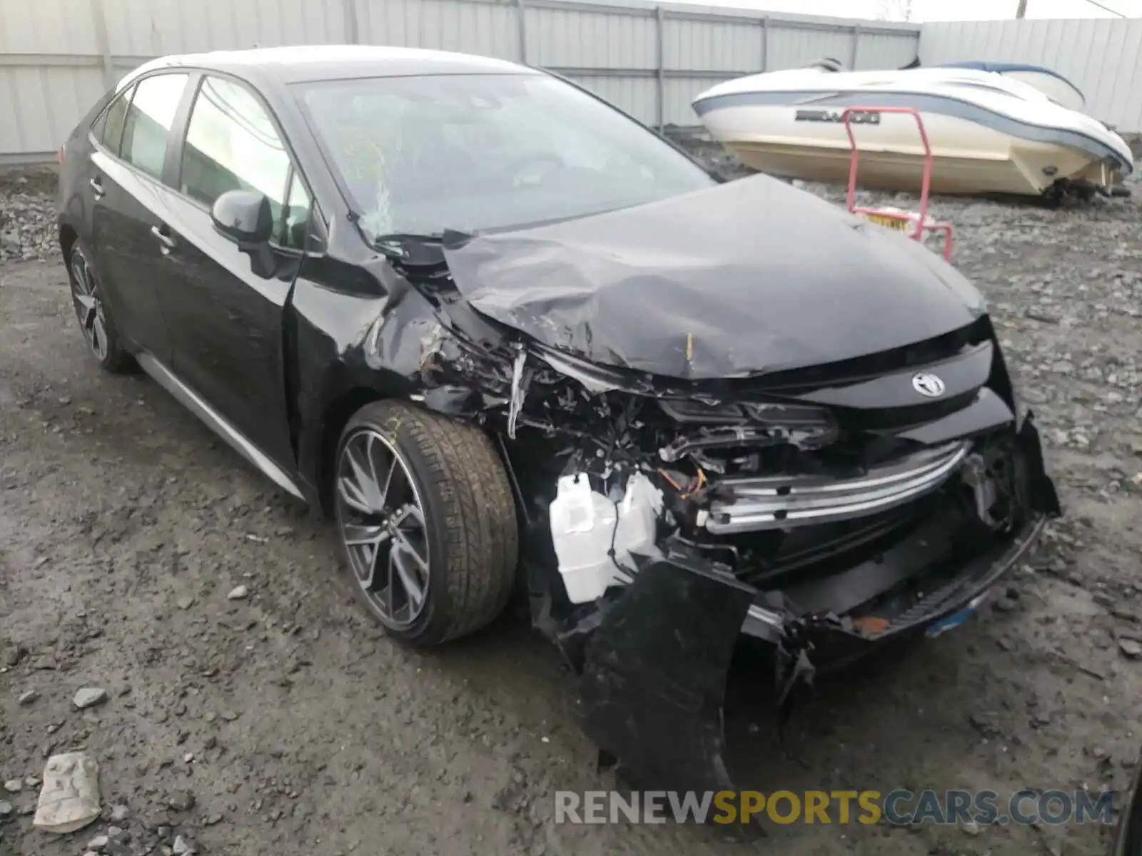 9 Photograph of a damaged car JTDS4MCE0MJ067628 TOYOTA COROLLA 2021