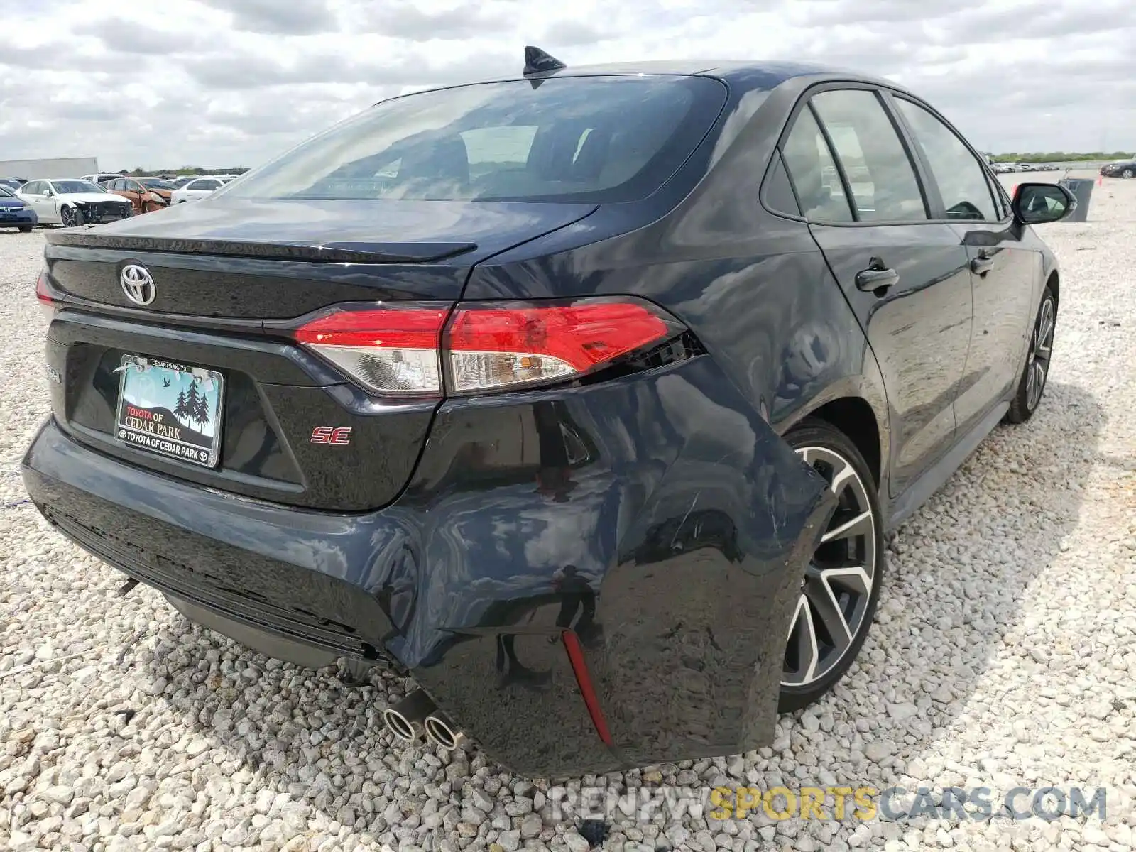 4 Photograph of a damaged car JTDS4MCE0MJ068987 TOYOTA COROLLA 2021