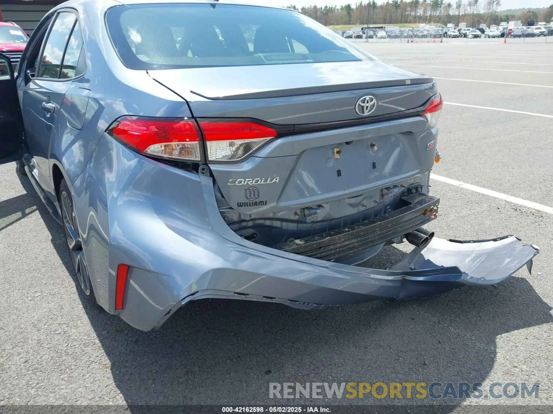 6 Photograph of a damaged car JTDS4MCE0MJ077656 TOYOTA COROLLA 2021