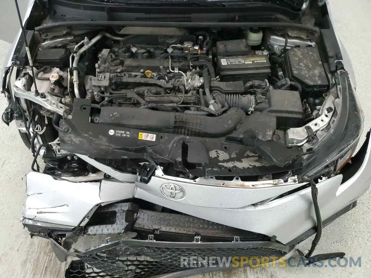 11 Photograph of a damaged car JTDS4MCE0MJ079326 TOYOTA COROLLA 2021
