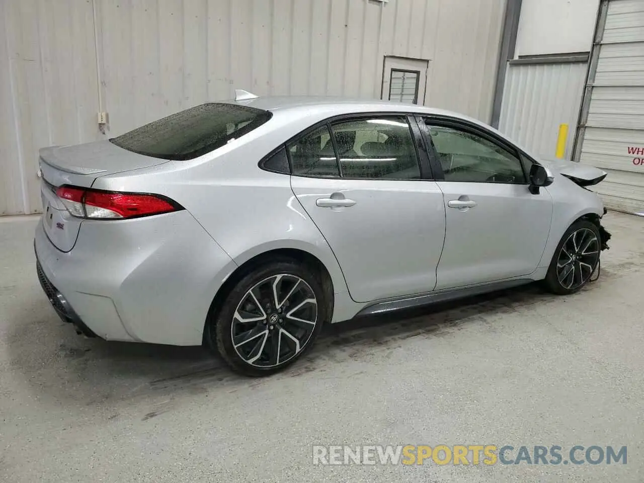 3 Photograph of a damaged car JTDS4MCE0MJ079326 TOYOTA COROLLA 2021