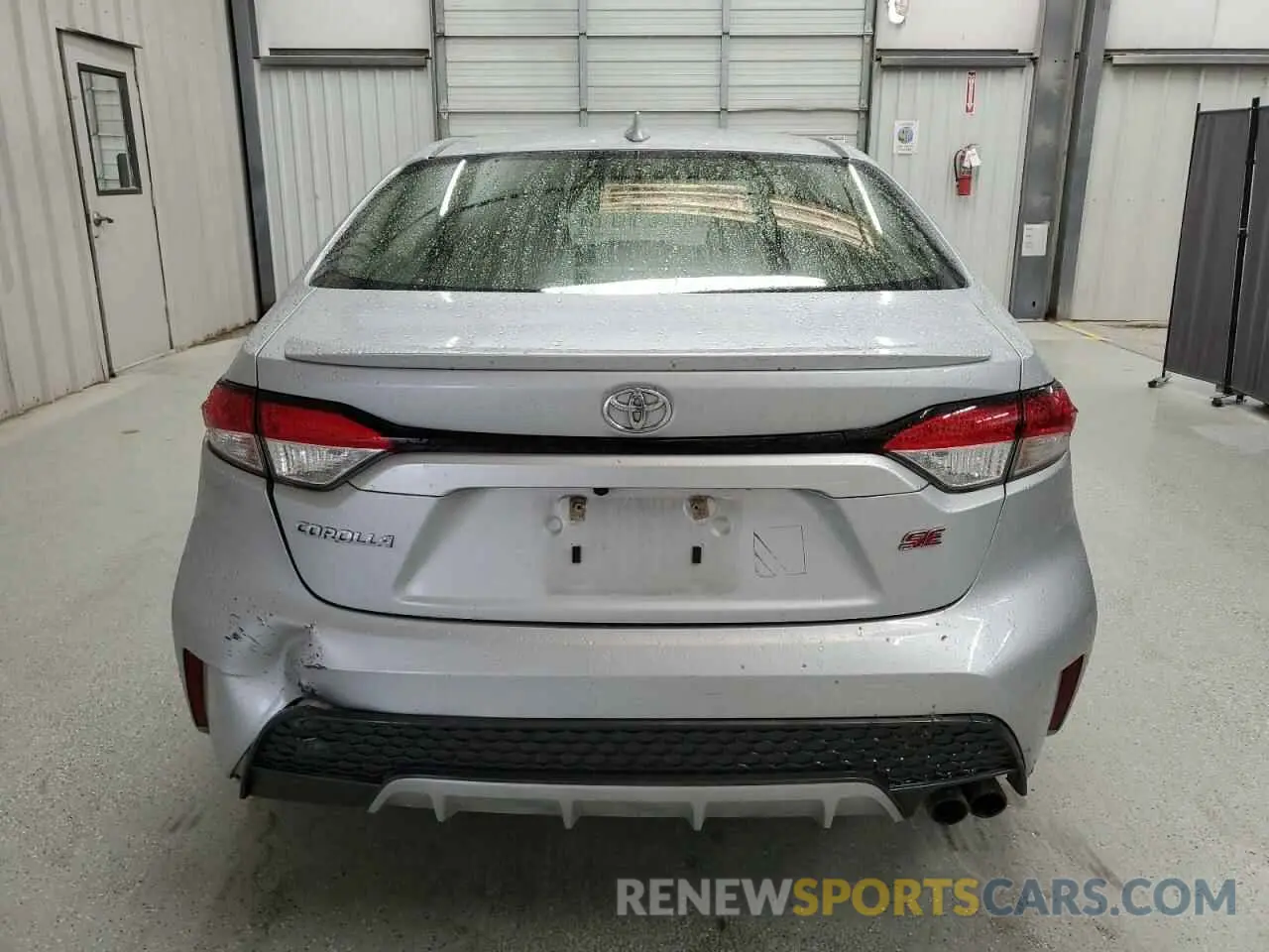 6 Photograph of a damaged car JTDS4MCE0MJ079326 TOYOTA COROLLA 2021