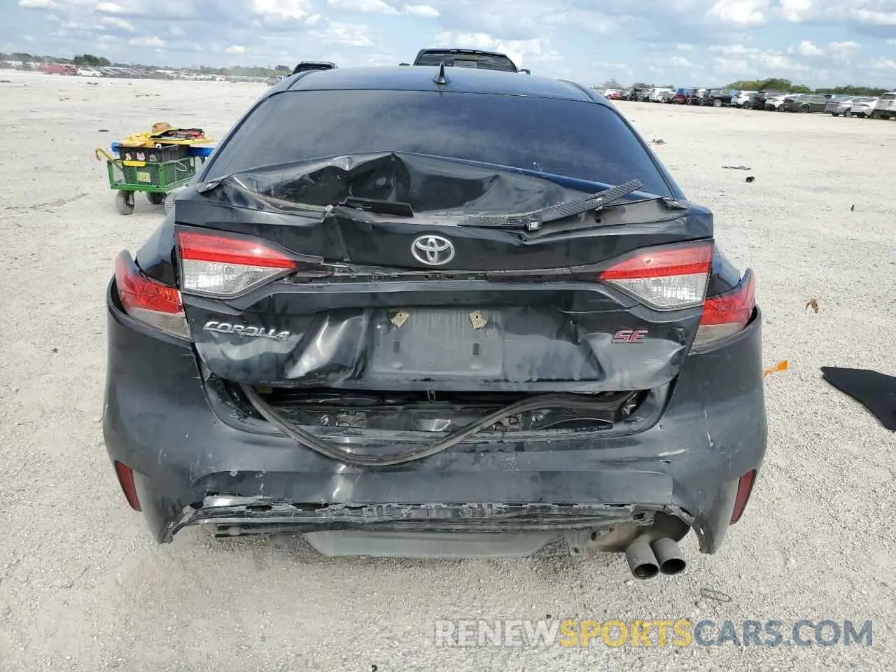 6 Photograph of a damaged car JTDS4MCE0MJ080783 TOYOTA COROLLA 2021