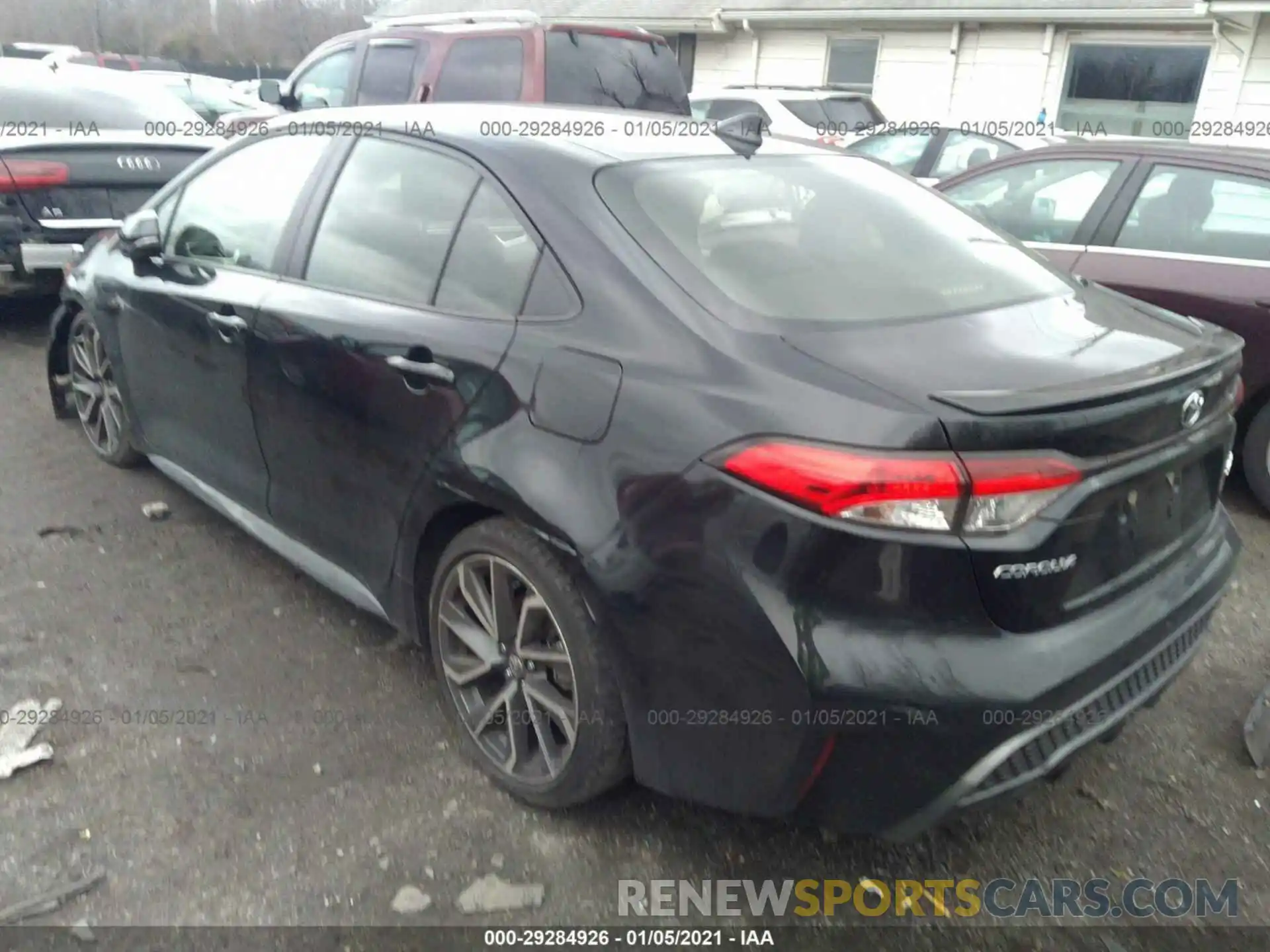 3 Photograph of a damaged car JTDS4MCE1MJ054547 TOYOTA COROLLA 2021