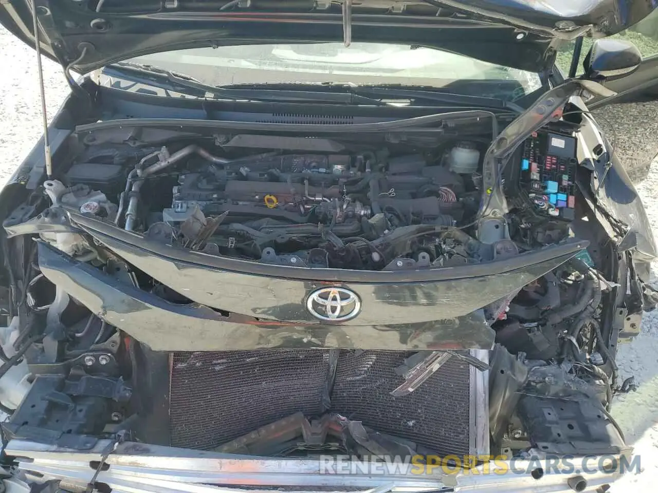 13 Photograph of a damaged car JTDS4MCE1MJ063412 TOYOTA COROLLA 2021