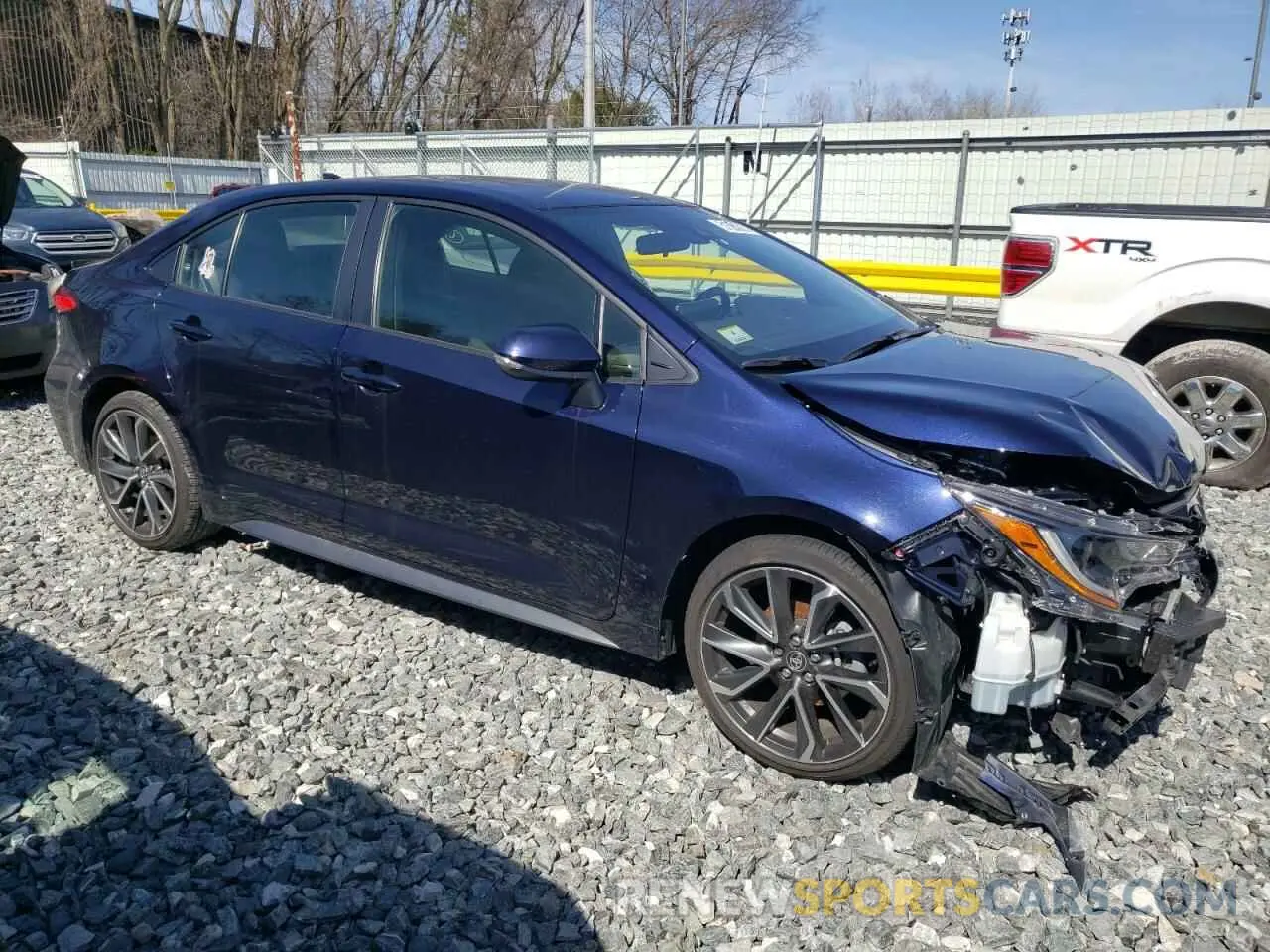4 Photograph of a damaged car JTDS4MCE1MJ064950 TOYOTA COROLLA 2021