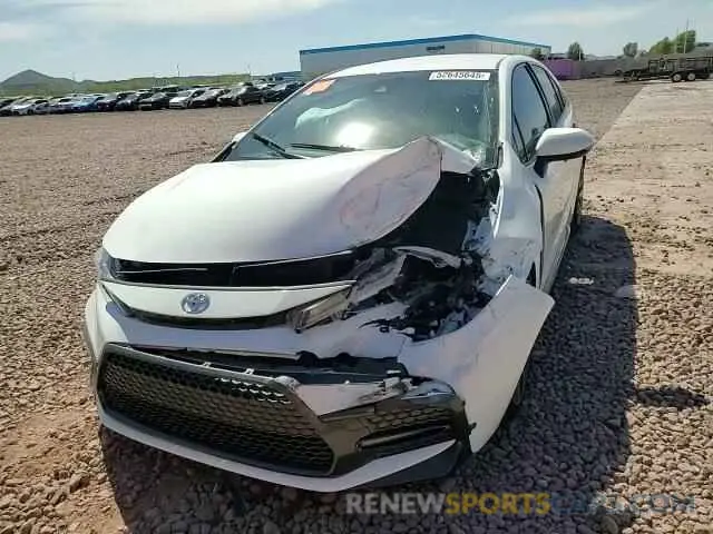 11 Photograph of a damaged car JTDS4MCE1MJ065001 TOYOTA COROLLA 2021