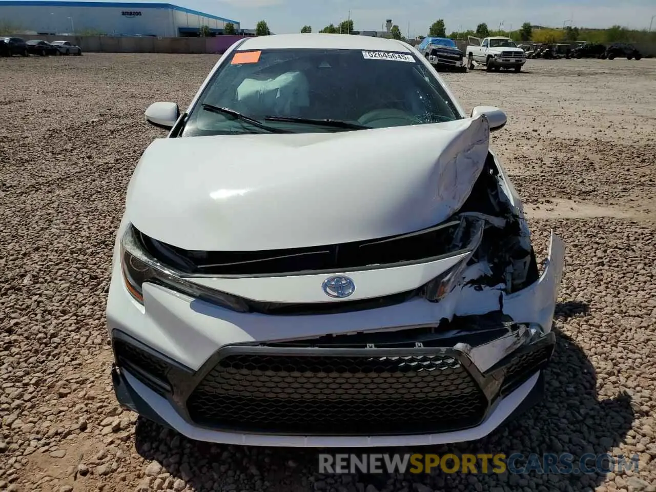 5 Photograph of a damaged car JTDS4MCE1MJ065001 TOYOTA COROLLA 2021