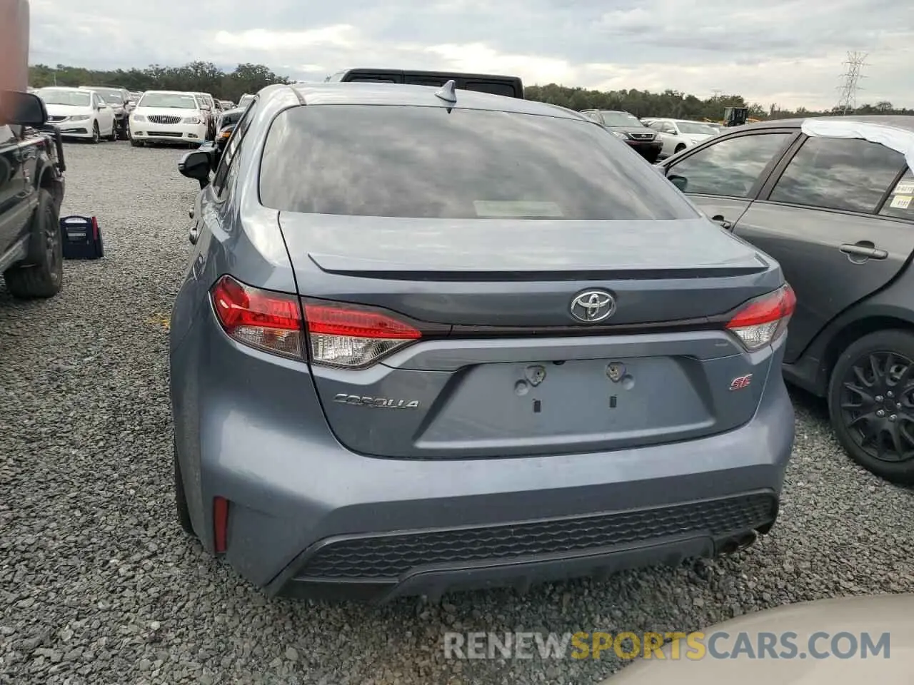 6 Photograph of a damaged car JTDS4MCE1MJ066231 TOYOTA COROLLA 2021