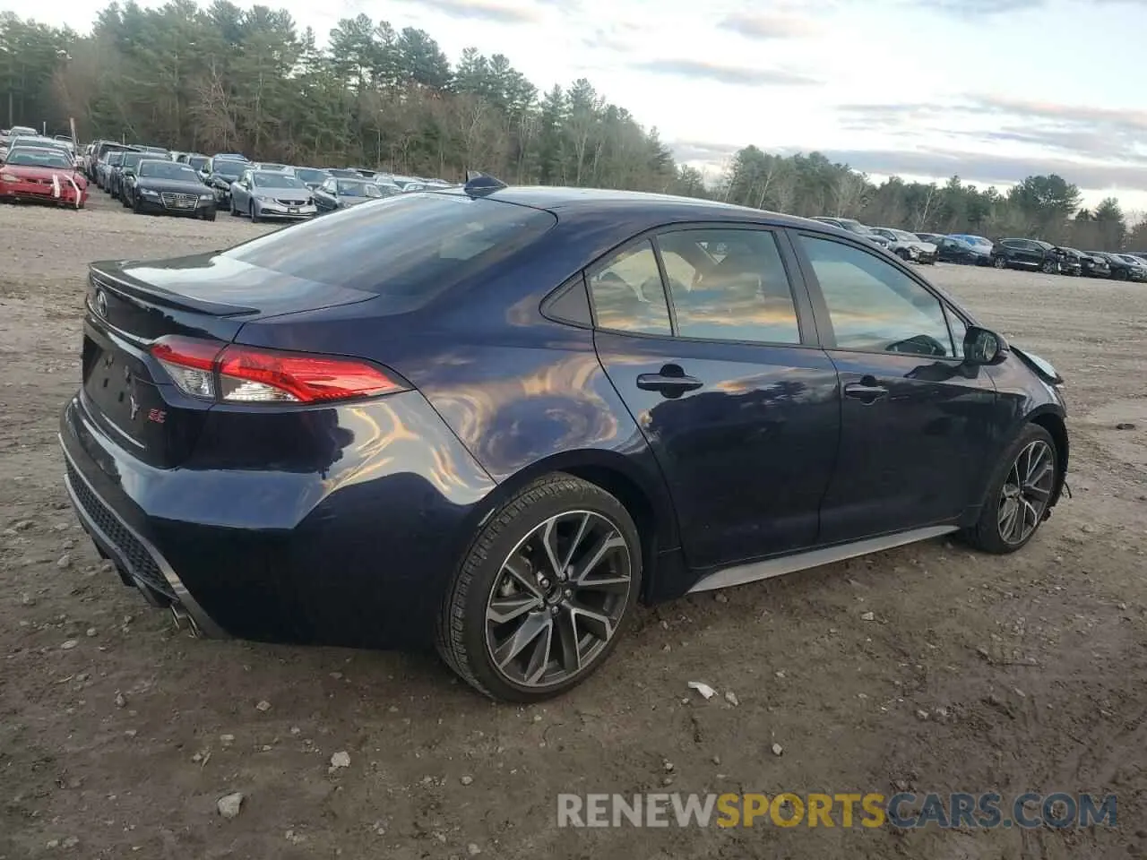 3 Photograph of a damaged car JTDS4MCE1MJ068402 TOYOTA COROLLA 2021