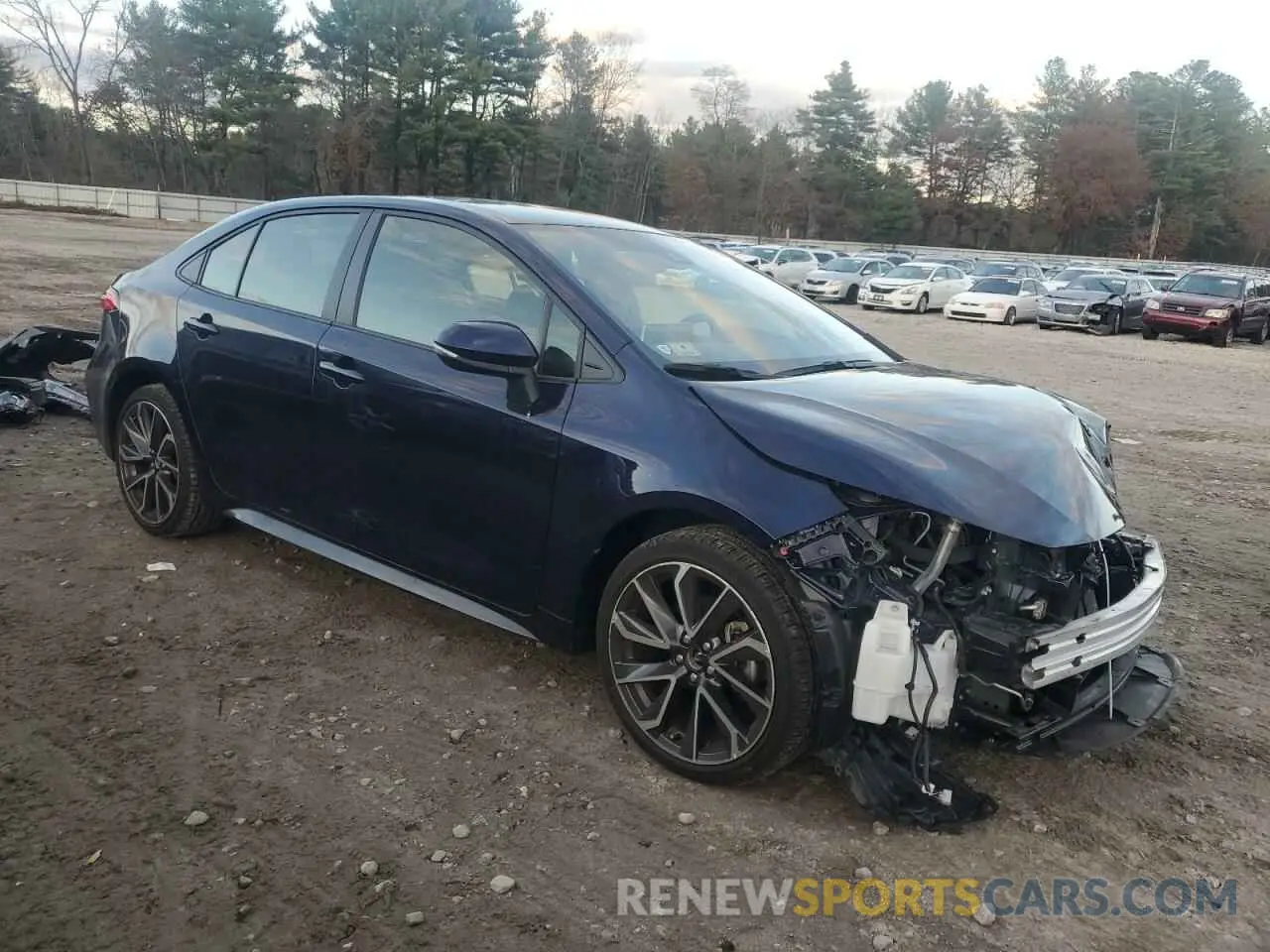 4 Photograph of a damaged car JTDS4MCE1MJ068402 TOYOTA COROLLA 2021