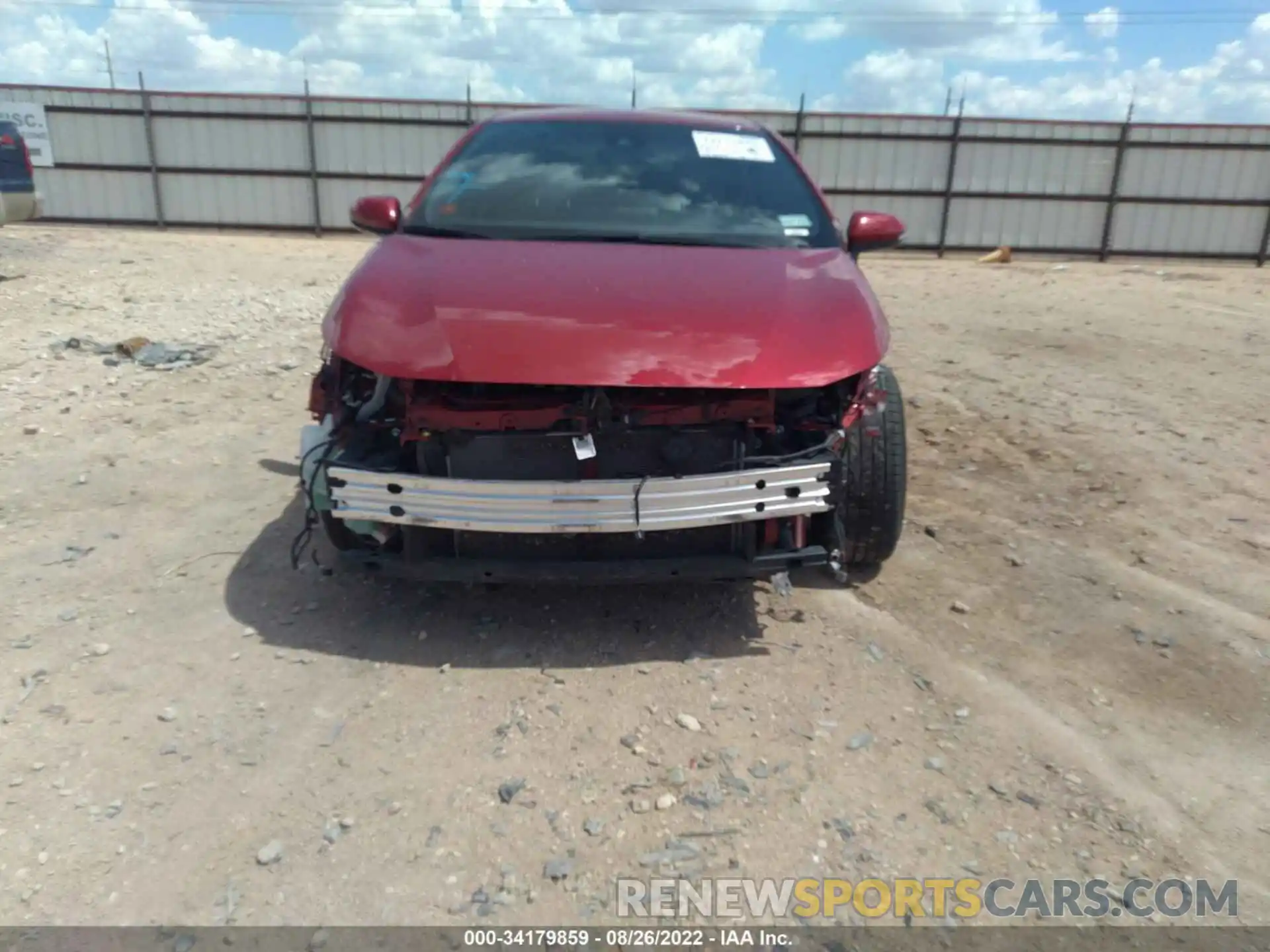 6 Photograph of a damaged car JTDS4MCE1MJ075639 TOYOTA COROLLA 2021