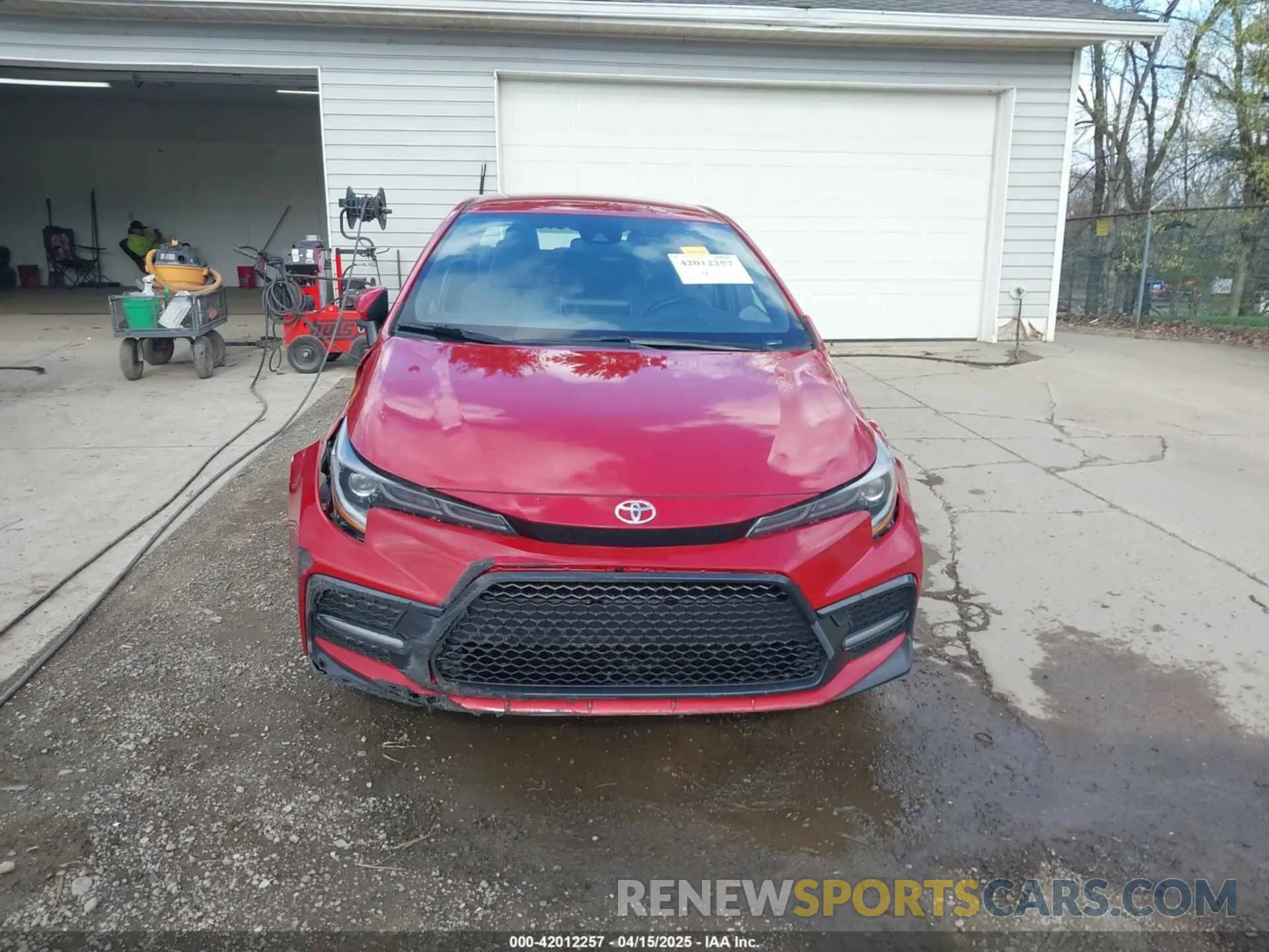 13 Photograph of a damaged car JTDS4MCE2MJ054525 TOYOTA COROLLA 2021
