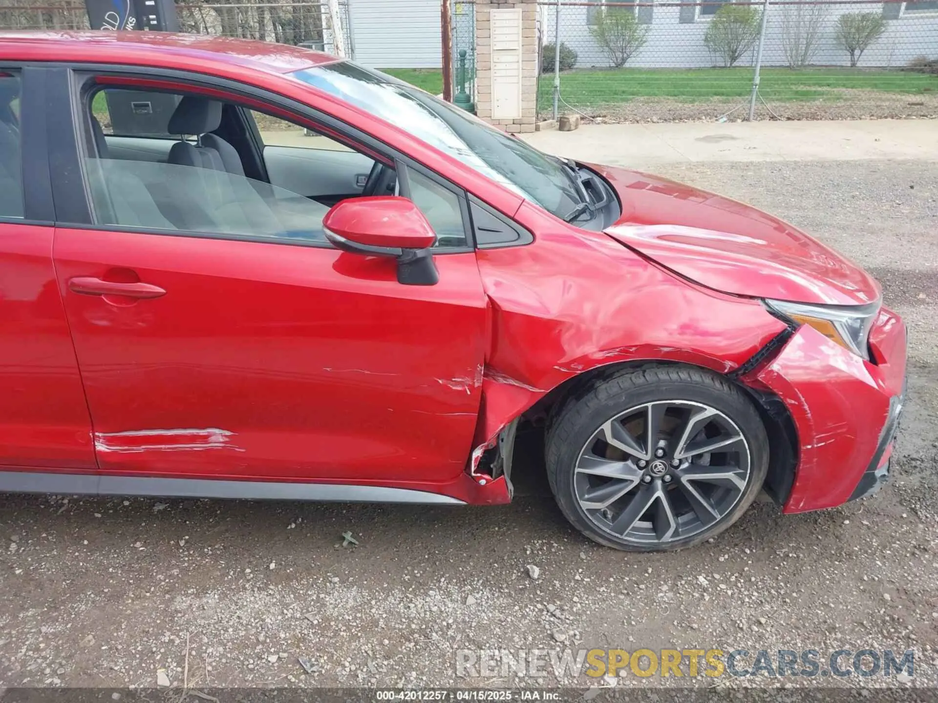 18 Photograph of a damaged car JTDS4MCE2MJ054525 TOYOTA COROLLA 2021
