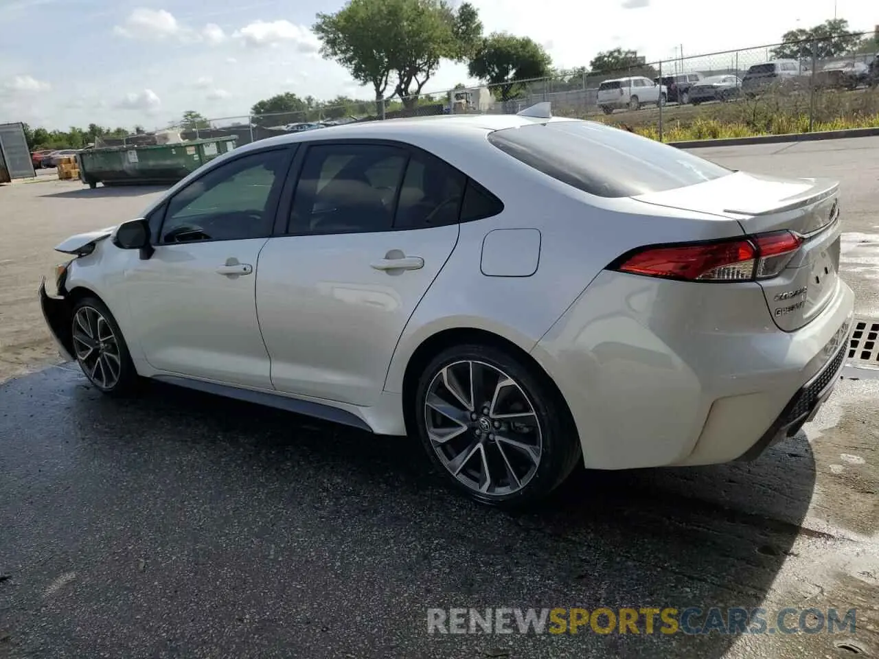 2 Photograph of a damaged car JTDS4MCE2MJ056145 TOYOTA COROLLA 2021