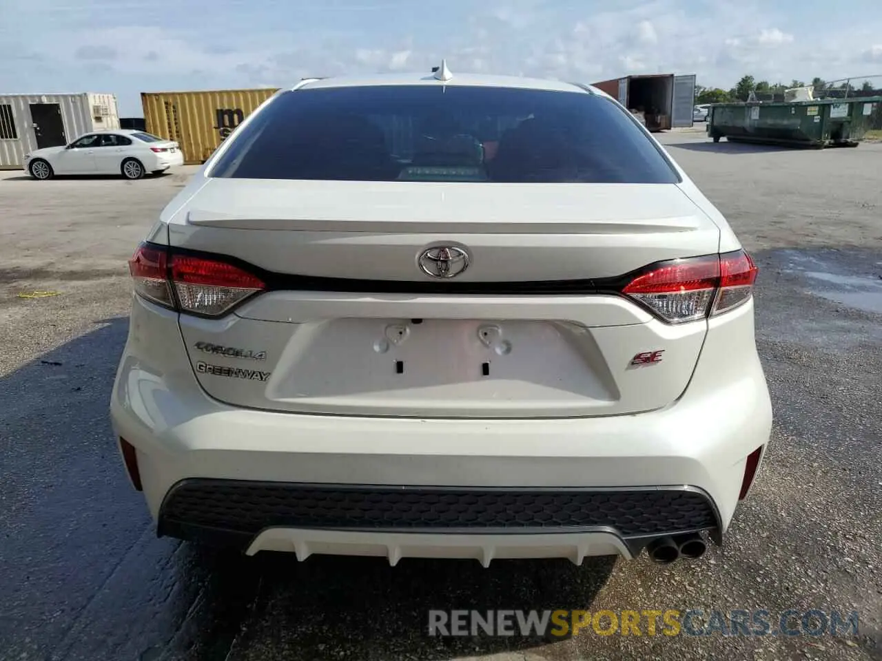 6 Photograph of a damaged car JTDS4MCE2MJ056145 TOYOTA COROLLA 2021