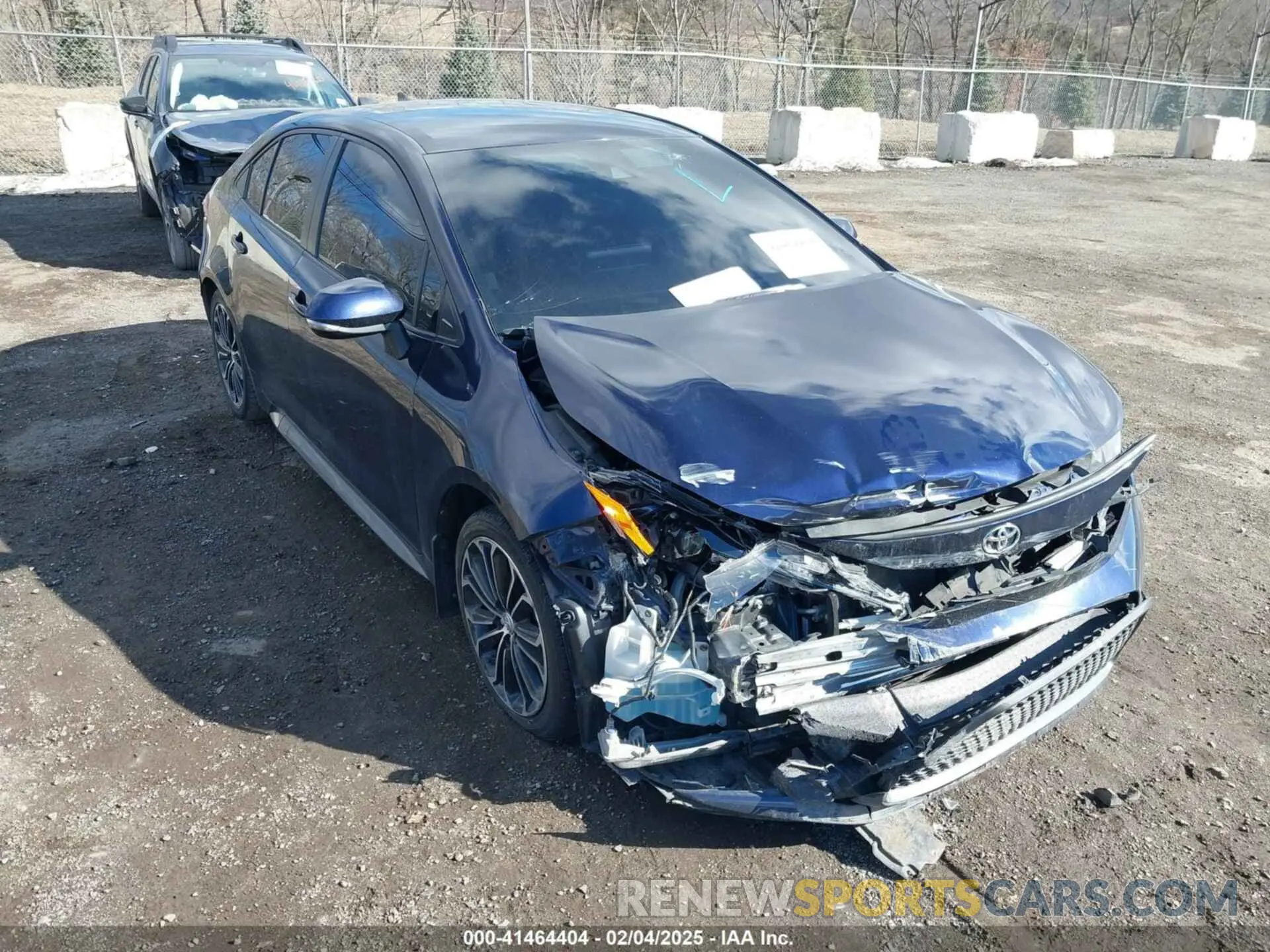 1 Photograph of a damaged car JTDS4MCE2MJ062088 TOYOTA COROLLA 2021