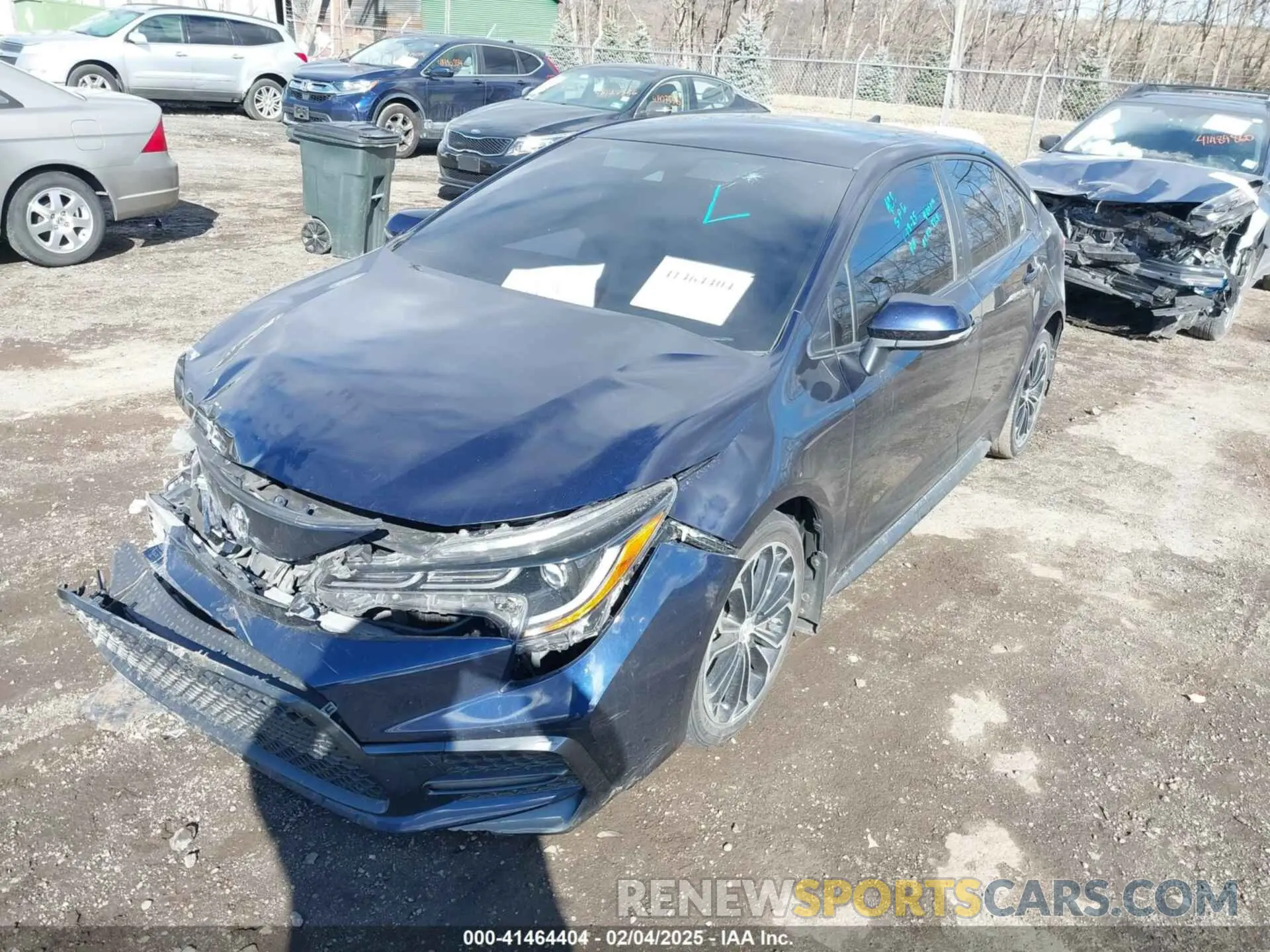 2 Photograph of a damaged car JTDS4MCE2MJ062088 TOYOTA COROLLA 2021