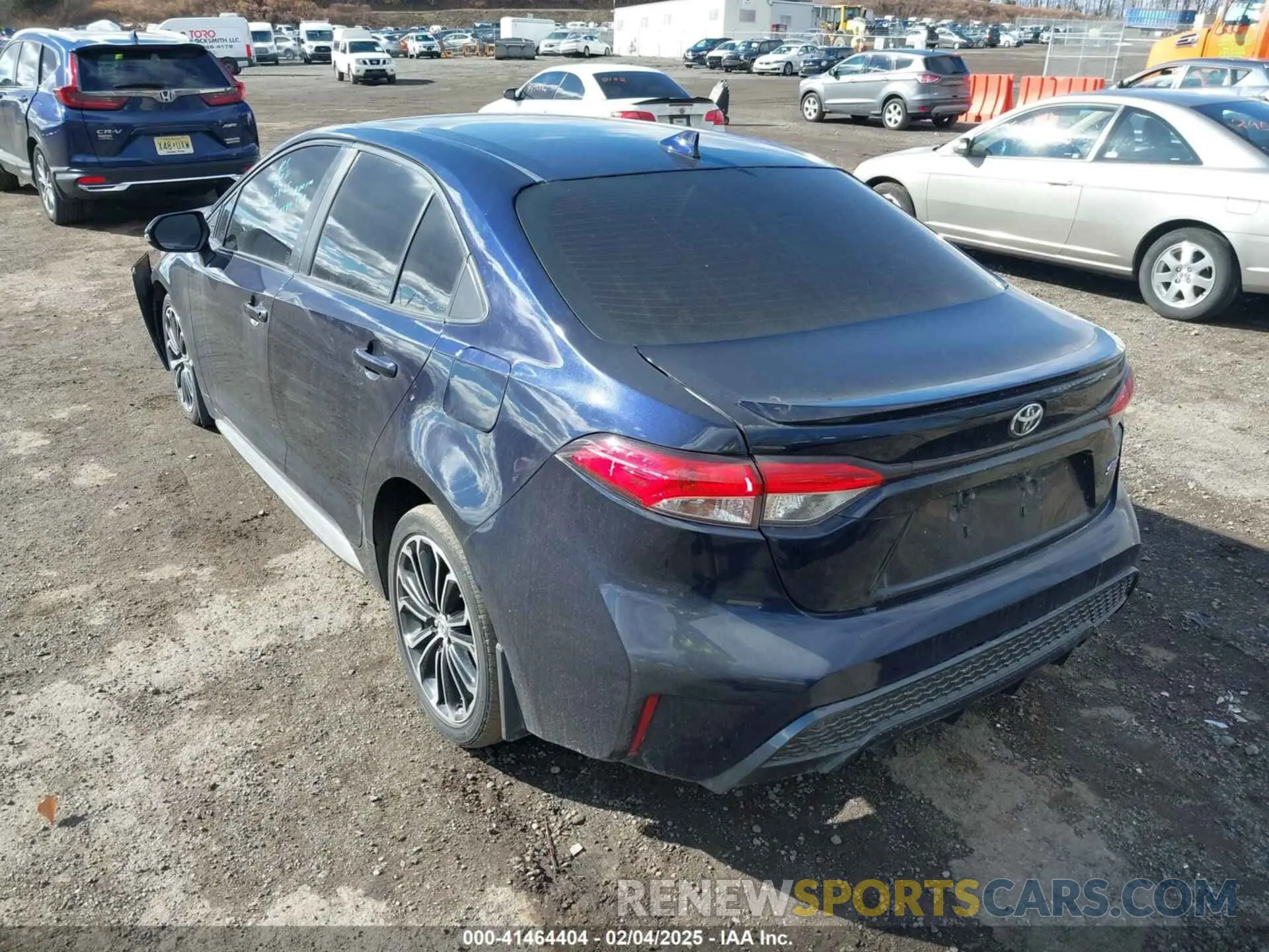 3 Photograph of a damaged car JTDS4MCE2MJ062088 TOYOTA COROLLA 2021