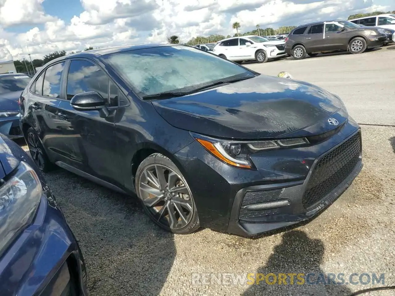 4 Photograph of a damaged car JTDS4MCE2MJ062737 TOYOTA COROLLA 2021