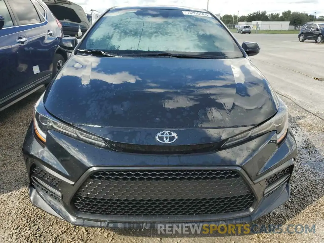 5 Photograph of a damaged car JTDS4MCE2MJ062737 TOYOTA COROLLA 2021