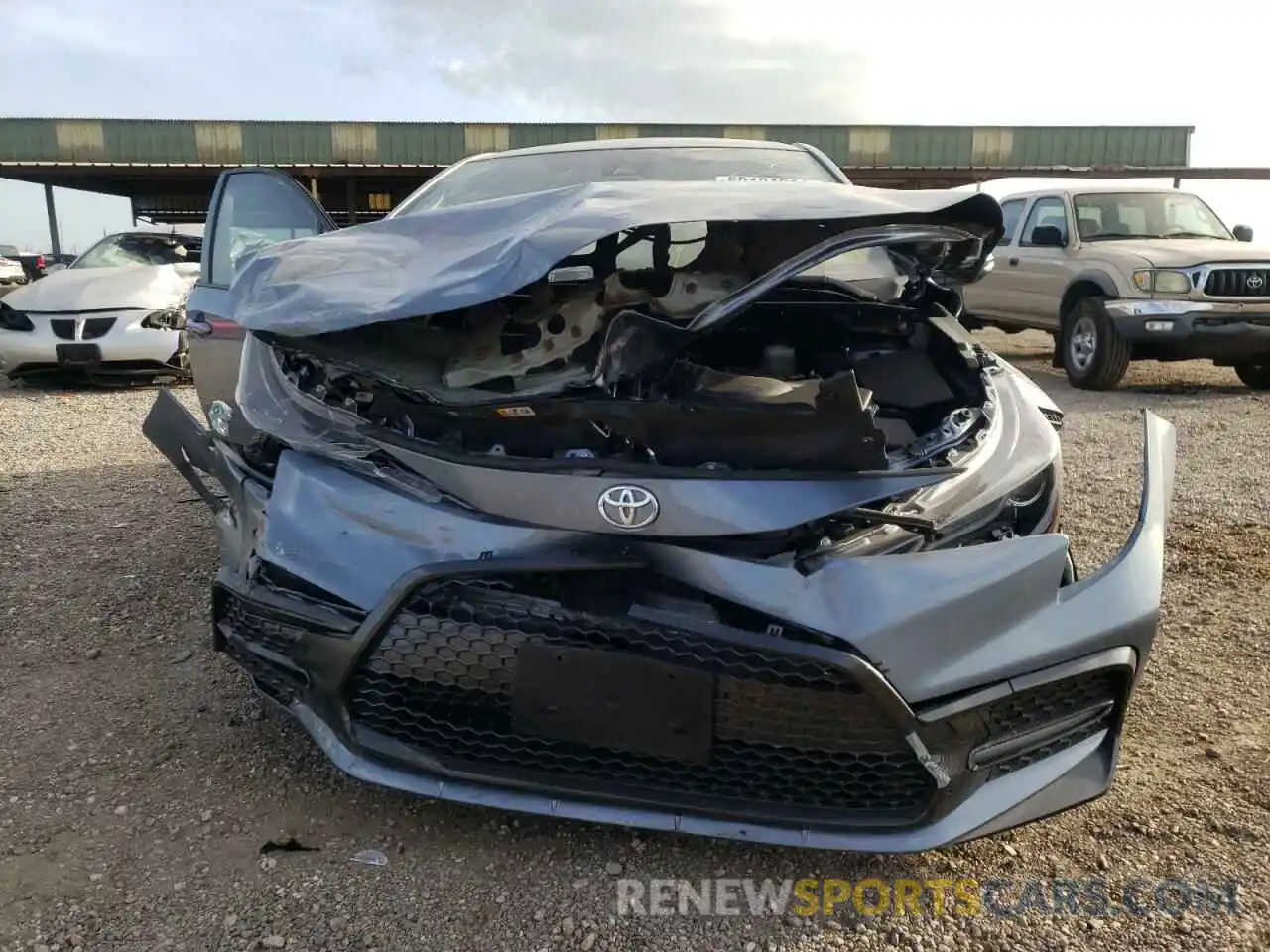 9 Photograph of a damaged car JTDS4MCE2MJ063516 TOYOTA COROLLA 2021