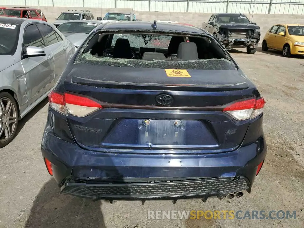 6 Photograph of a damaged car JTDS4MCE2MJ066013 TOYOTA COROLLA 2021