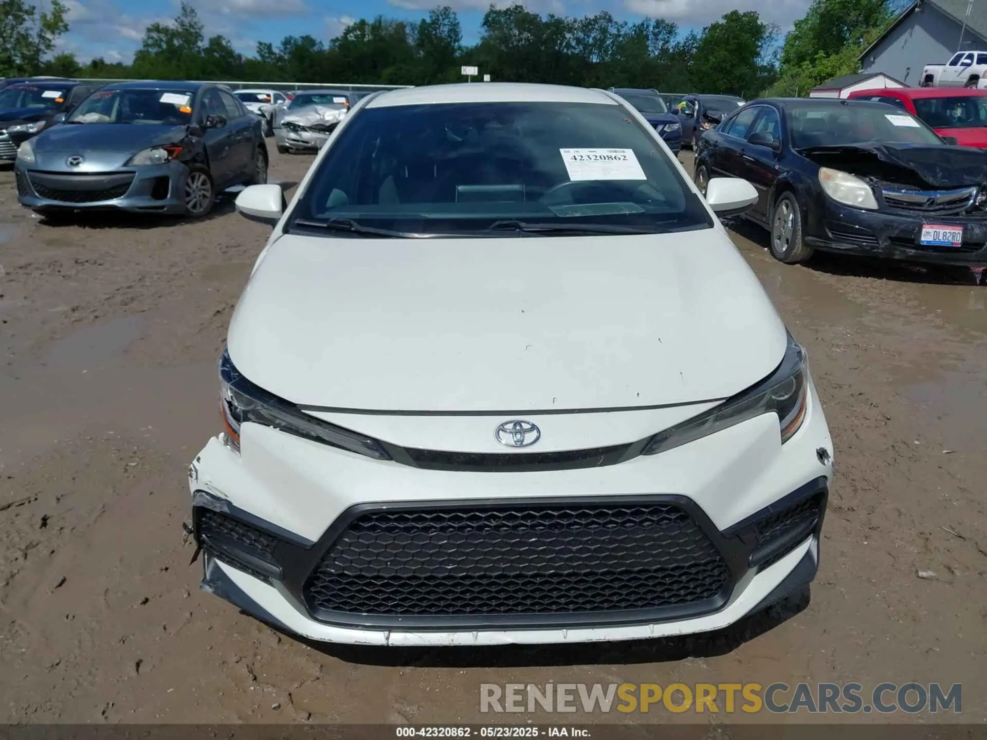 12 Photograph of a damaged car JTDS4MCE2MJ079229 TOYOTA COROLLA 2021