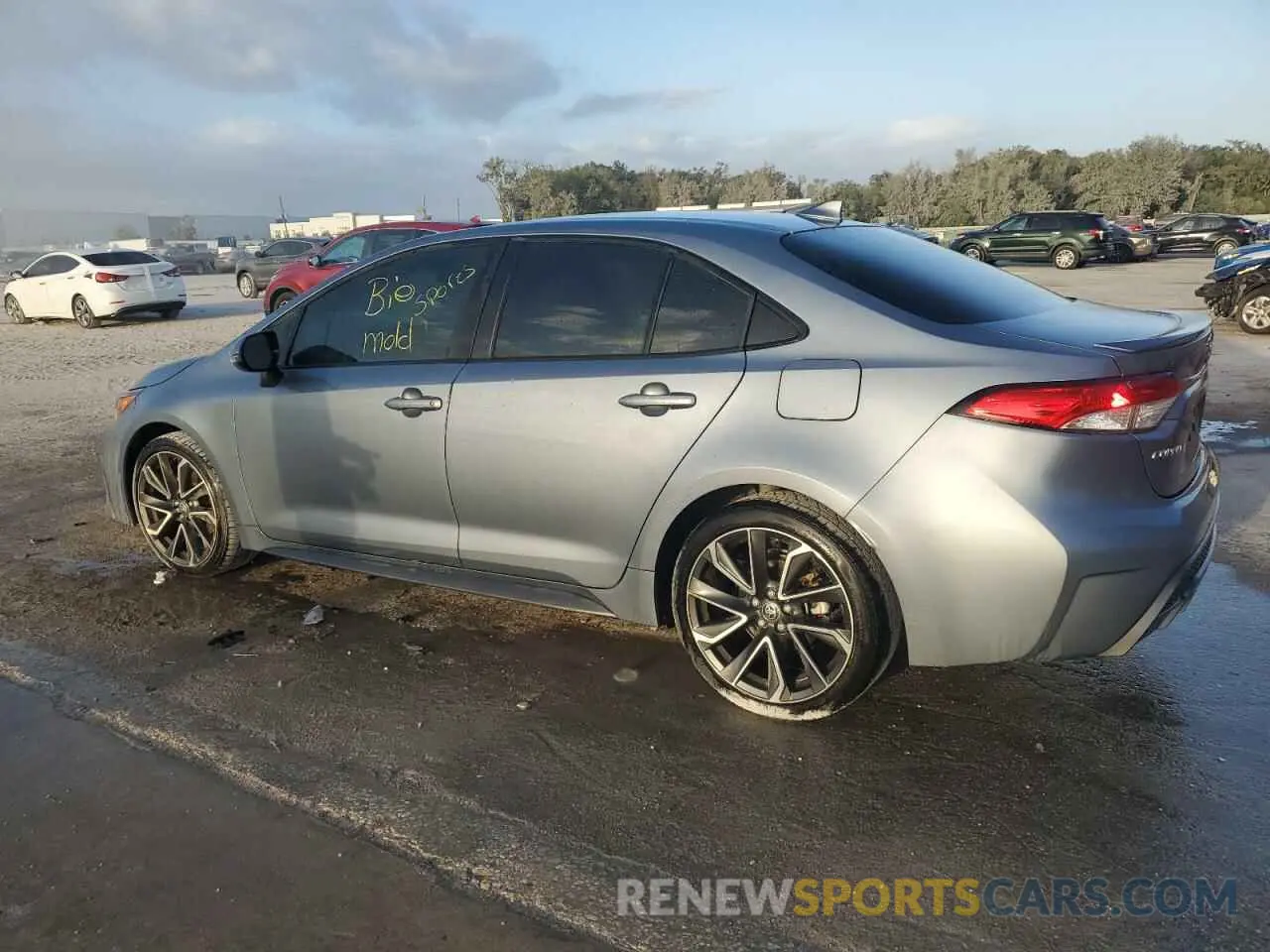 2 Photograph of a damaged car JTDS4MCE3MJ054050 TOYOTA COROLLA 2021
