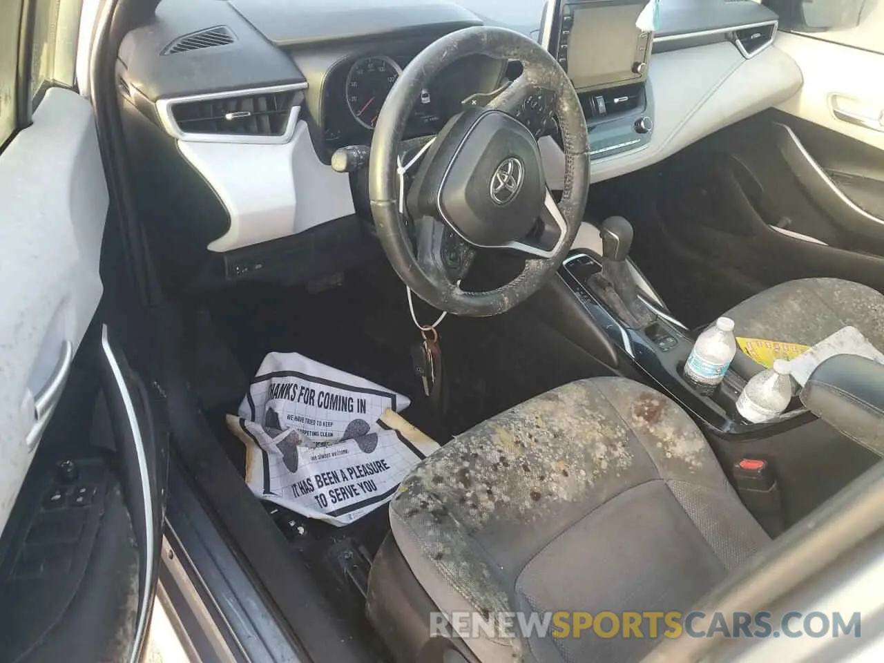 8 Photograph of a damaged car JTDS4MCE3MJ054050 TOYOTA COROLLA 2021