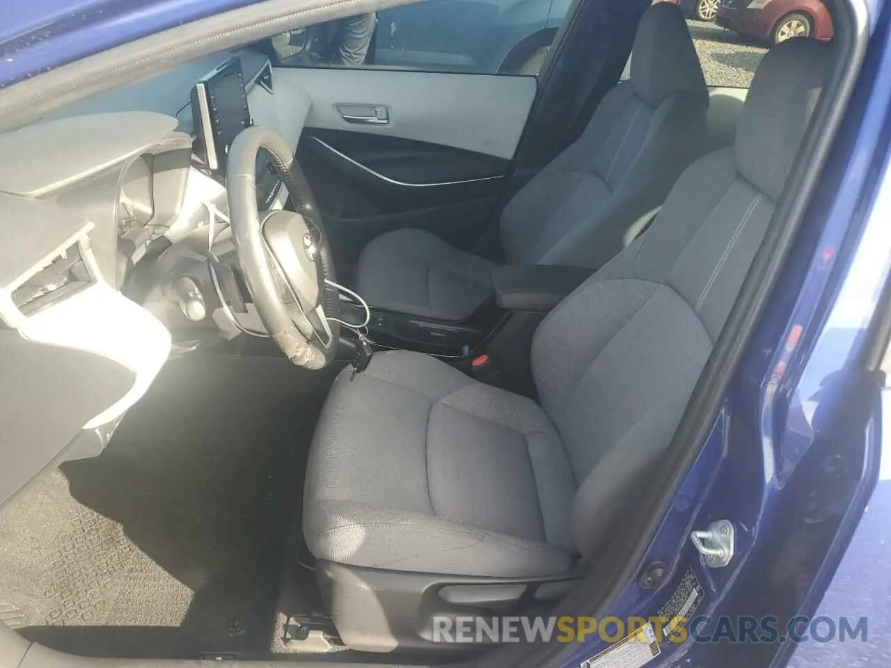 7 Photograph of a damaged car JTDS4MCE3MJ055666 TOYOTA COROLLA 2021