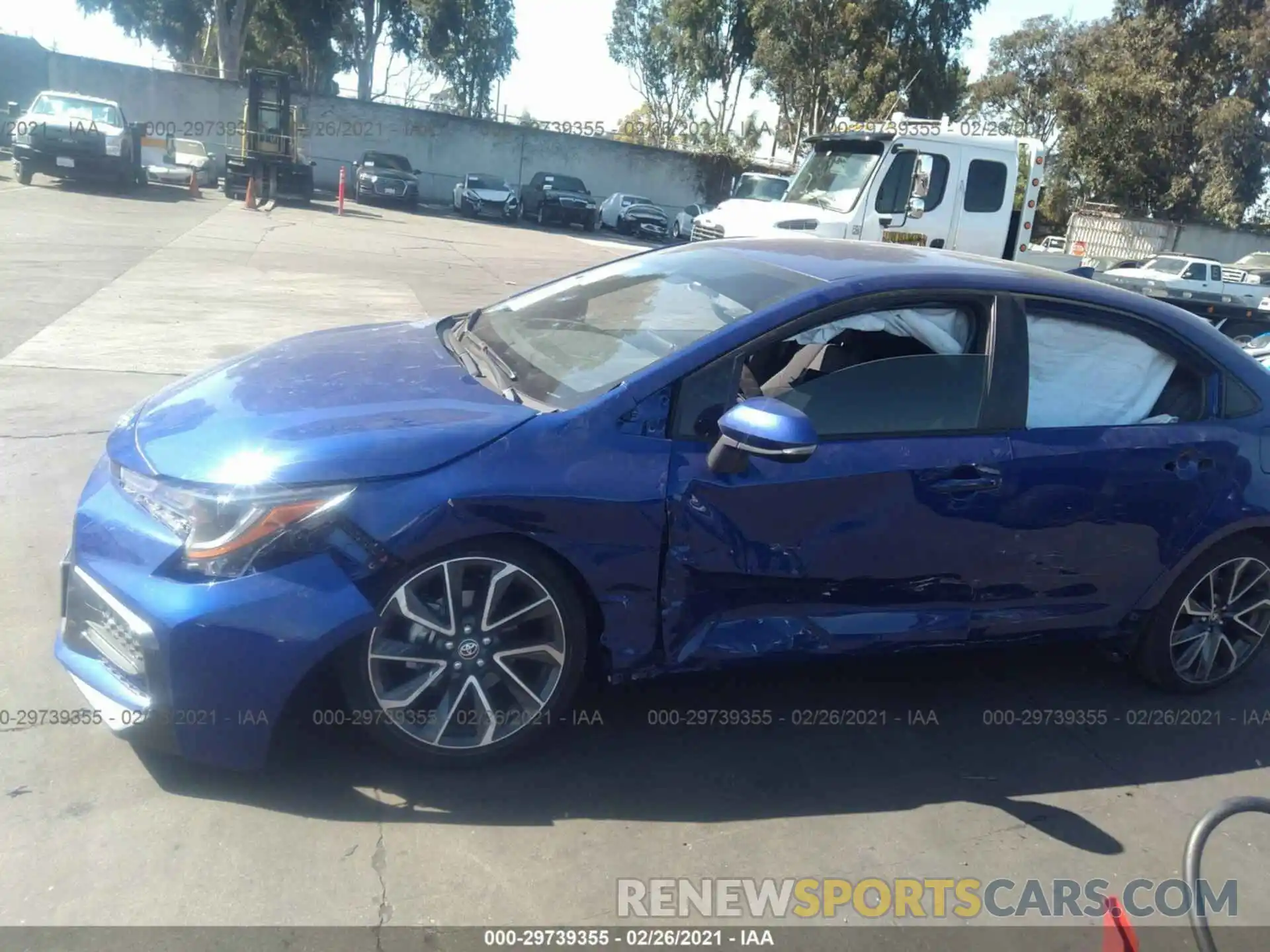 6 Photograph of a damaged car JTDS4MCE3MJ063816 TOYOTA COROLLA 2021