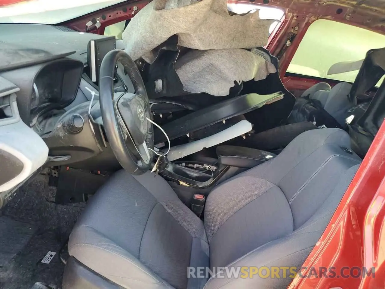 7 Photograph of a damaged car JTDS4MCE3MJ067381 TOYOTA COROLLA 2021
