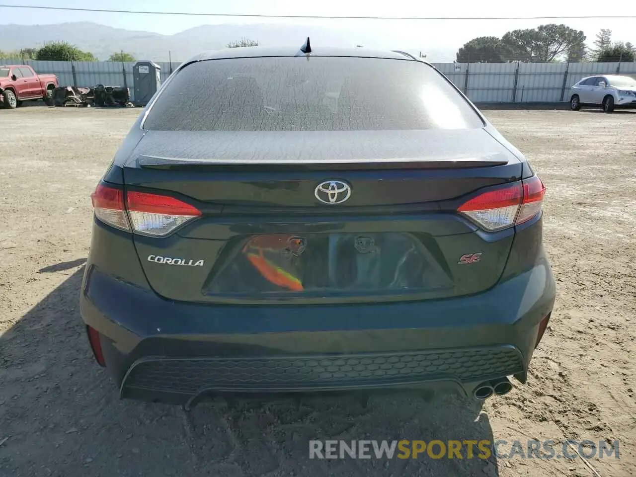 6 Photograph of a damaged car JTDS4MCE3MJ077490 TOYOTA COROLLA 2021