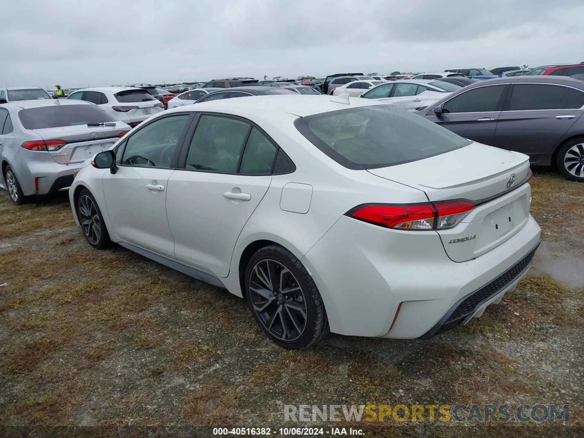 3 Photograph of a damaged car JTDS4MCE3MJ077828 TOYOTA COROLLA 2021