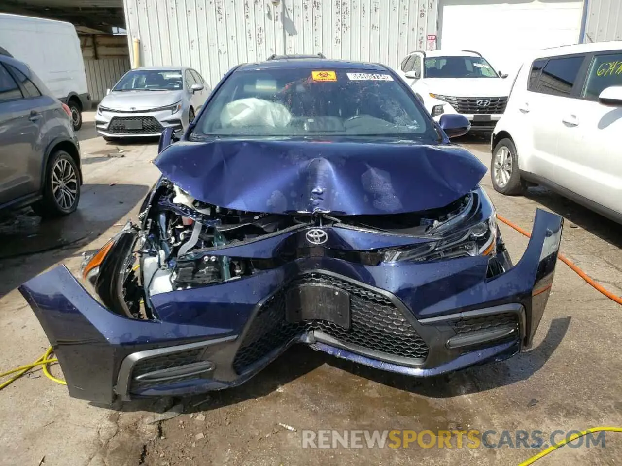 5 Photograph of a damaged car JTDS4MCE3MJ078428 TOYOTA COROLLA 2021