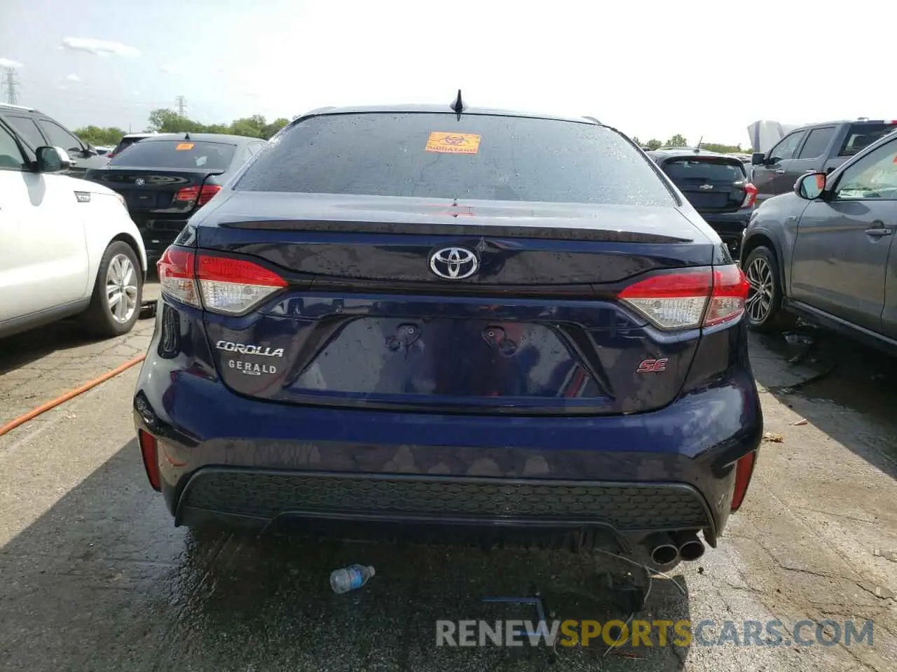 6 Photograph of a damaged car JTDS4MCE3MJ078428 TOYOTA COROLLA 2021
