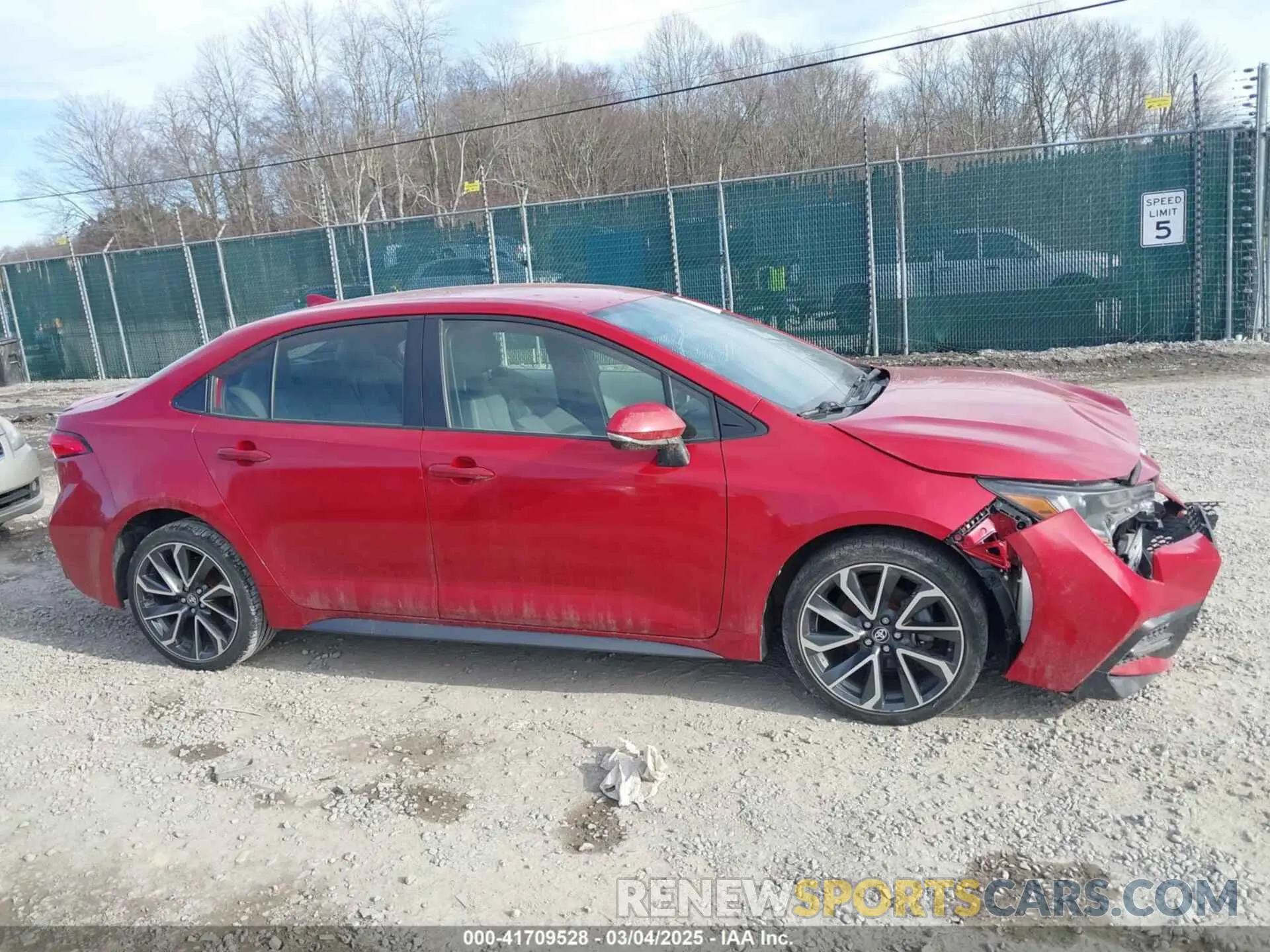 13 Photograph of a damaged car JTDS4MCE4MJ063503 TOYOTA COROLLA 2021