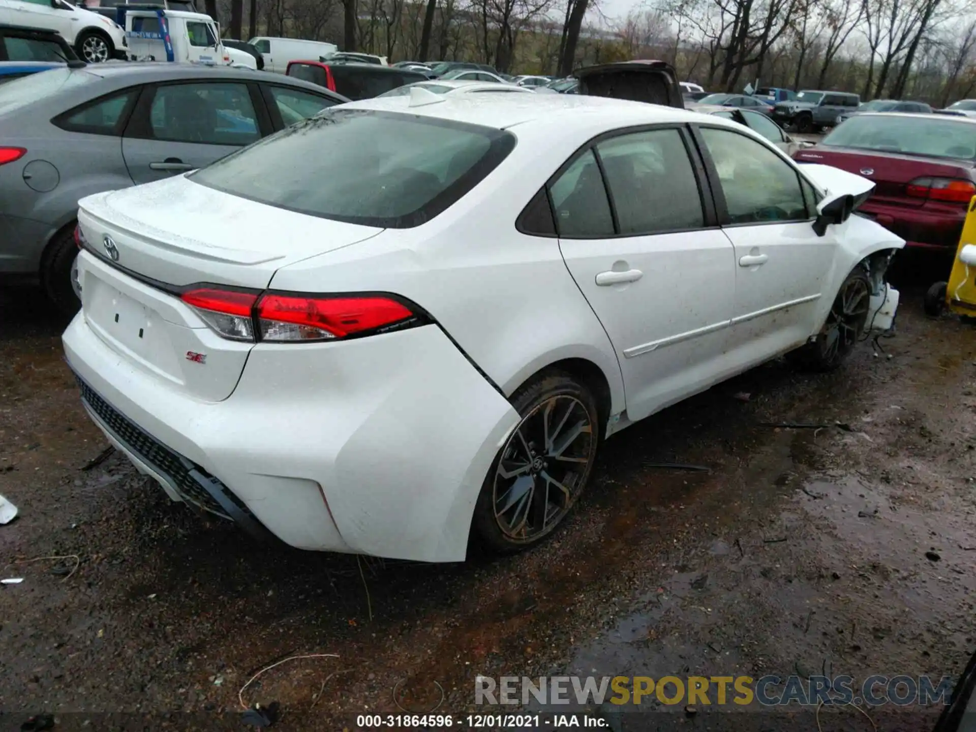 4 Photograph of a damaged car JTDS4MCE4MJ070516 TOYOTA COROLLA 2021