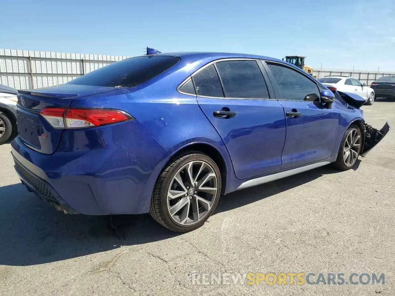 3 Photograph of a damaged car JTDS4MCE4MJ075618 TOYOTA COROLLA 2021