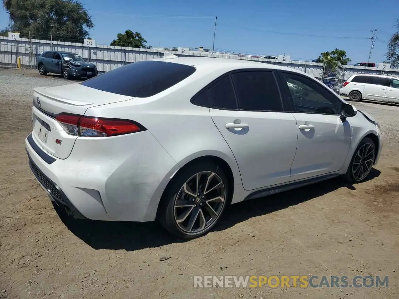 3 Photograph of a damaged car JTDS4MCE4MJ076235 TOYOTA COROLLA 2021